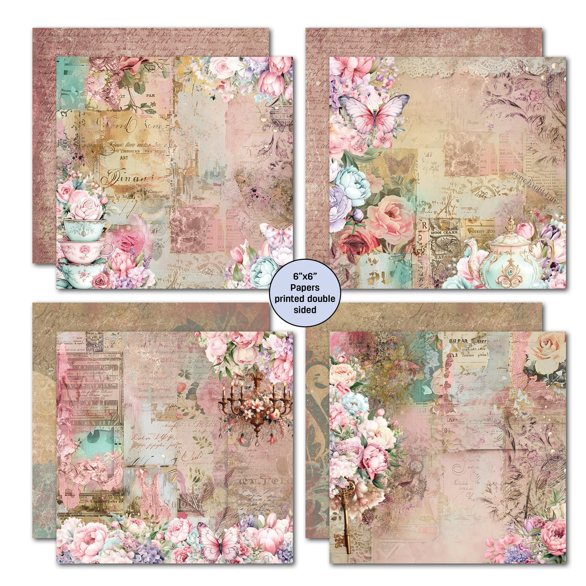 Papiers 3Quarter Designs Positivi-Tea 6x6