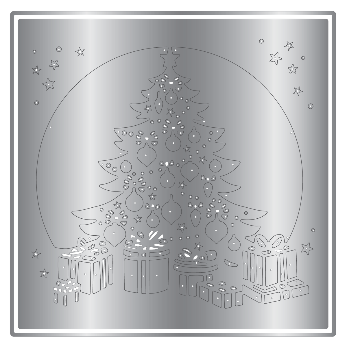 Sara Signature A Christmas Dream Metal Dies Create a Card - Sparkling Christmas