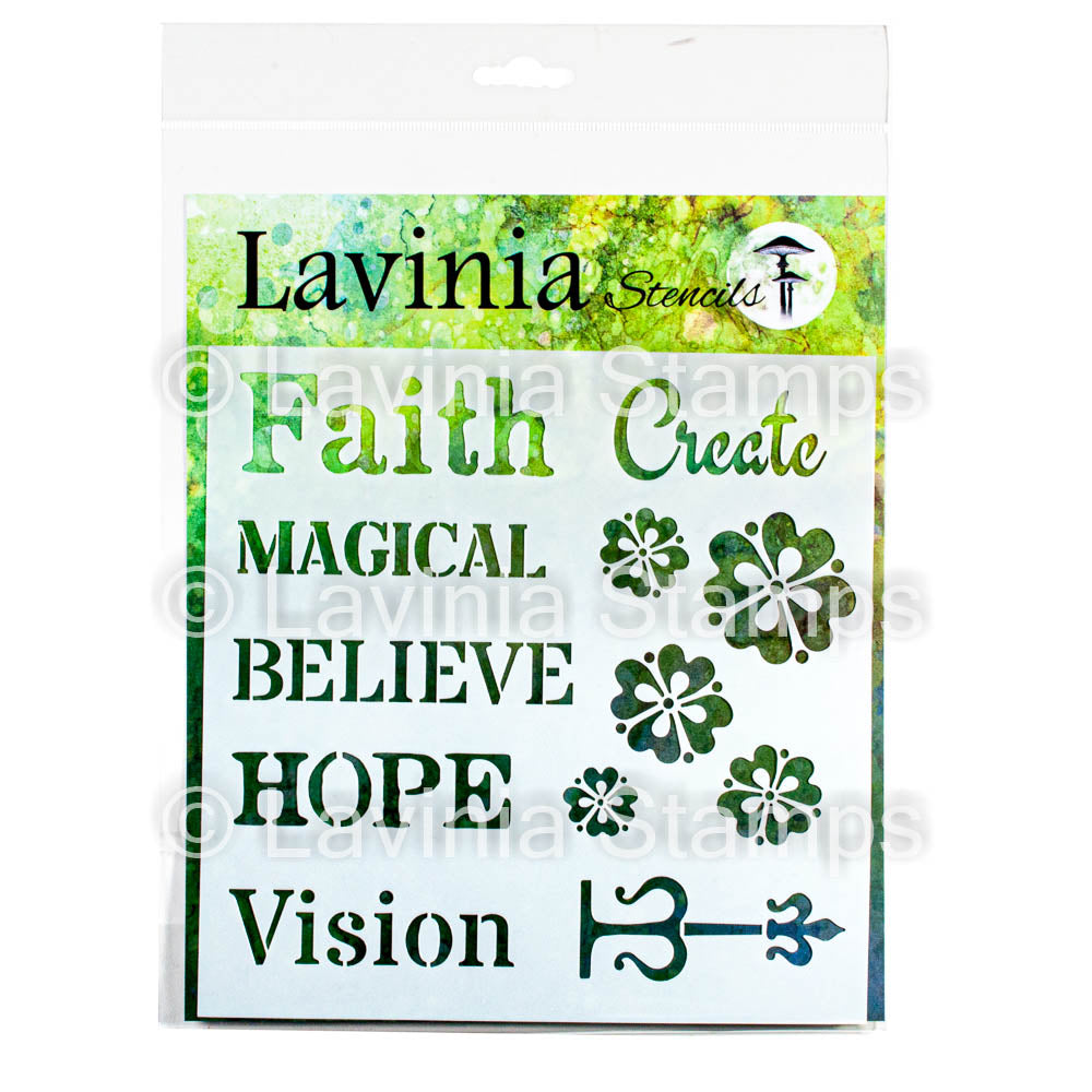 Lavinia Stencil - Mots 1