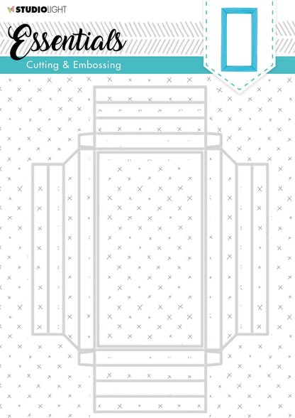 Matrice de découpe et d'embossage SL Big Frame Box Essentials 169x233mm nr.302