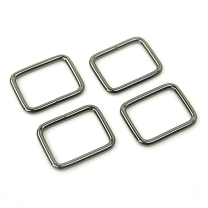 Sallie Tomato - Set of Four Rectangle Rings - 1"