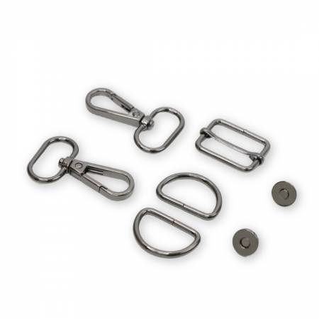 Sallie Tomato - Basic Hardware Set with Snap - 1.5"