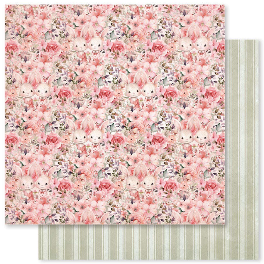 Papier Sweet Valentine Basics F 30,5 x 30,5 cm (Lot de 12) 33360