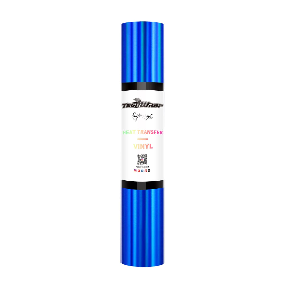 Teckwrap Vinyle Thermocollant Souple Holographique – Bleu Saphir | Ajoutez une Touche de Glamour à Votre Style !