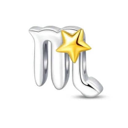 Delicate 925 Silver Zodiac Charm: Personalize Your Bracelet With Your Constellation
