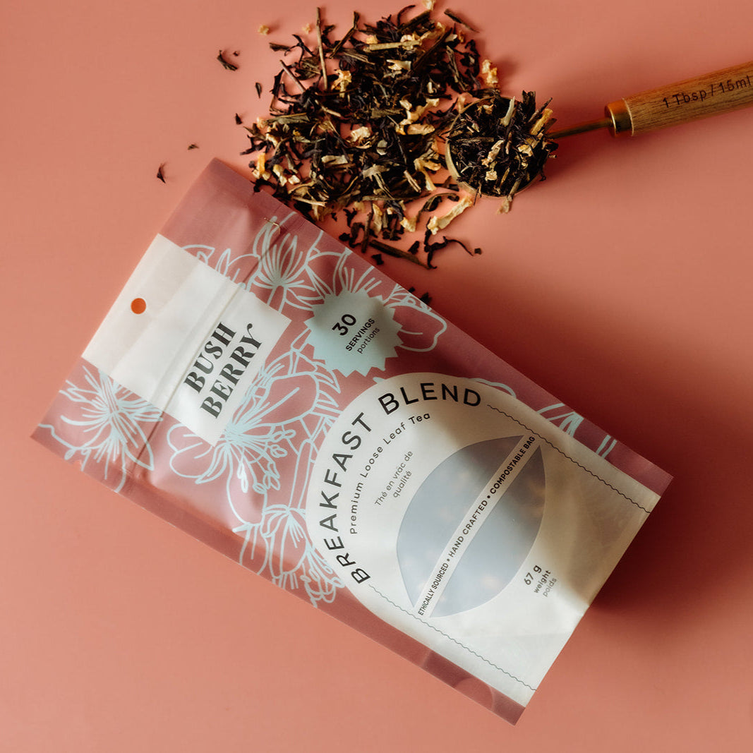 Thé noir bio pour le petit-déjeuner