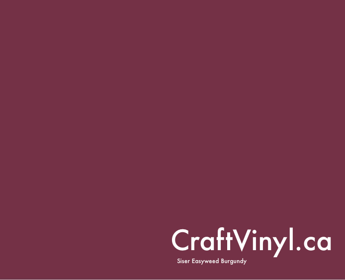 Siser Burgundy Easyweed  12"sheets and rolls