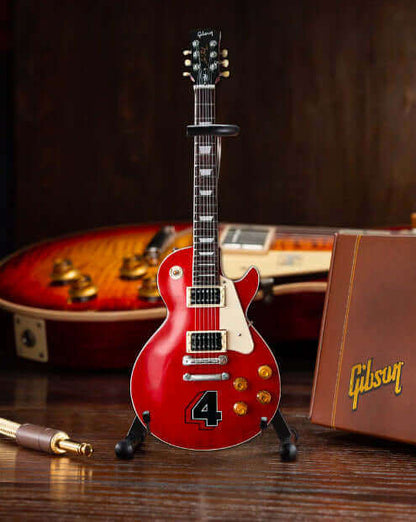 Mini guitare Slash Gibson Les Paul Standard Translucent Cherry édition limitée 4 albums