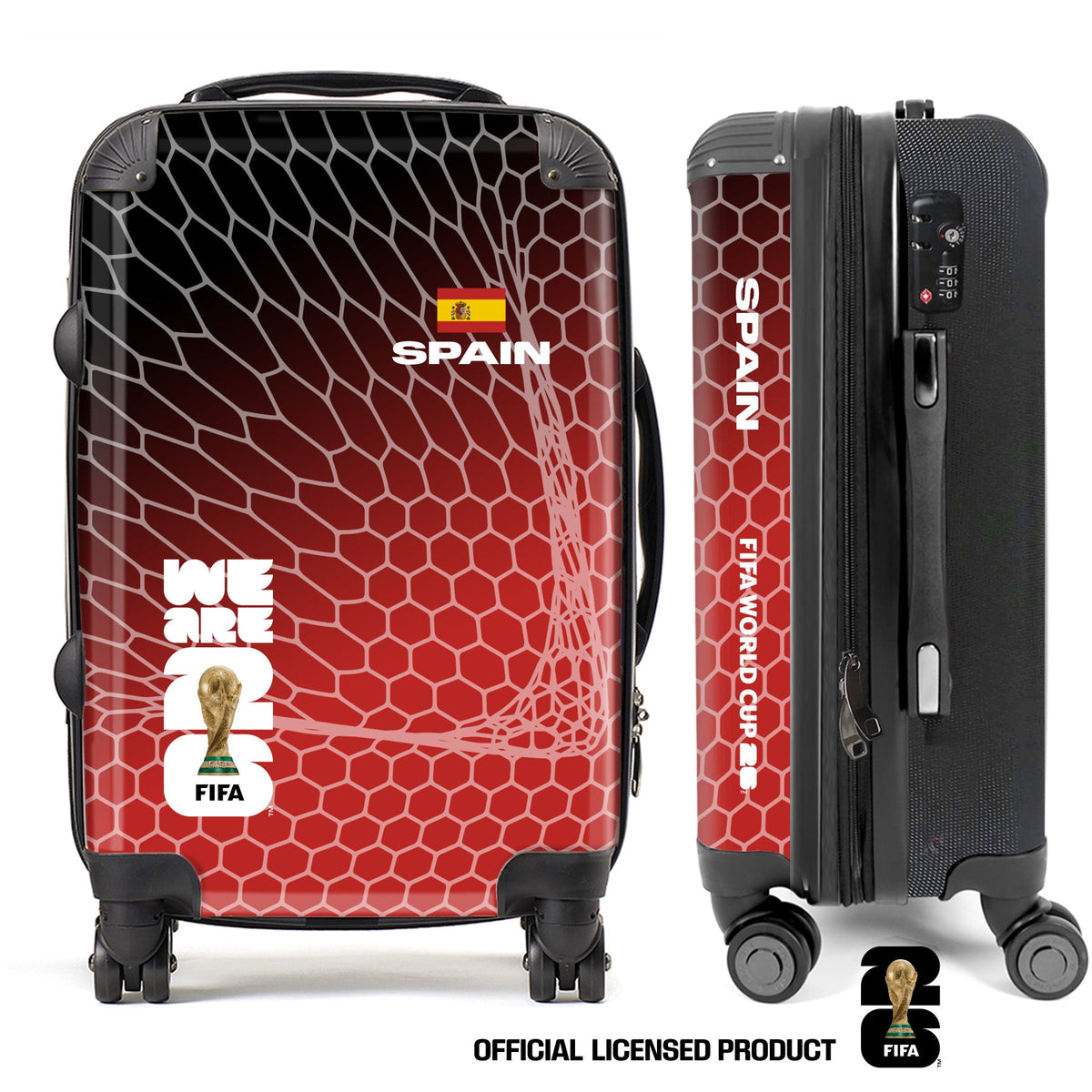 Spain FIFA World Cup 2026 Goal Net Edition (Red & Black Net Design)