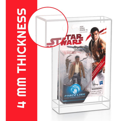 Présentoir en Acrylique Transparent EVORETRO pour Figurine Star Wars Force Link - Pack de 1
