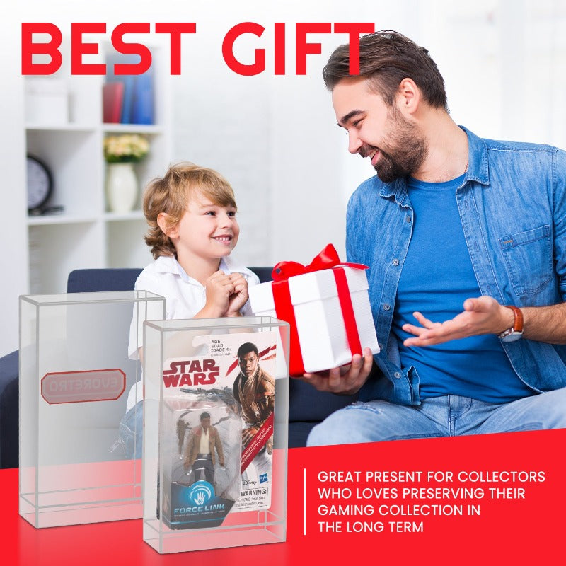 Présentoir en Acrylique Transparent EVORETRO pour Figurine Star Wars Force Link - Pack de 1