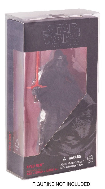 Star Wars The Black Series 6" ROUGE Le Réveil de la Force (Boîte Noire) - Protections EVORETRO PET - Lot de 10