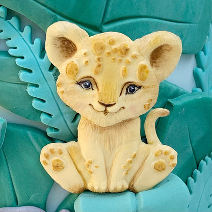 Moule en silicone Lionceau Safari Adorable