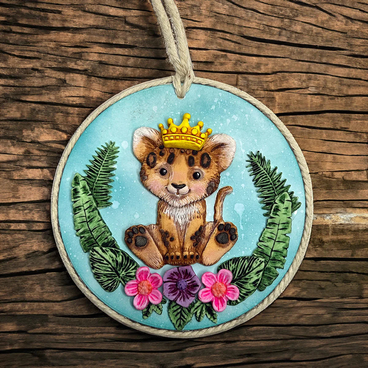 Moule en silicone Lionceau Safari Adorable