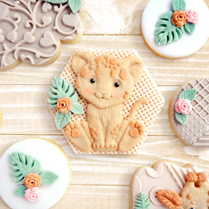 Moule en silicone Lionceau Safari Adorable