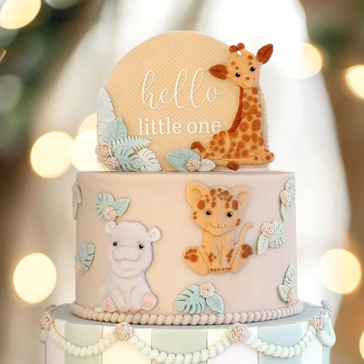 Moule en silicone Lionceau Safari Adorable
