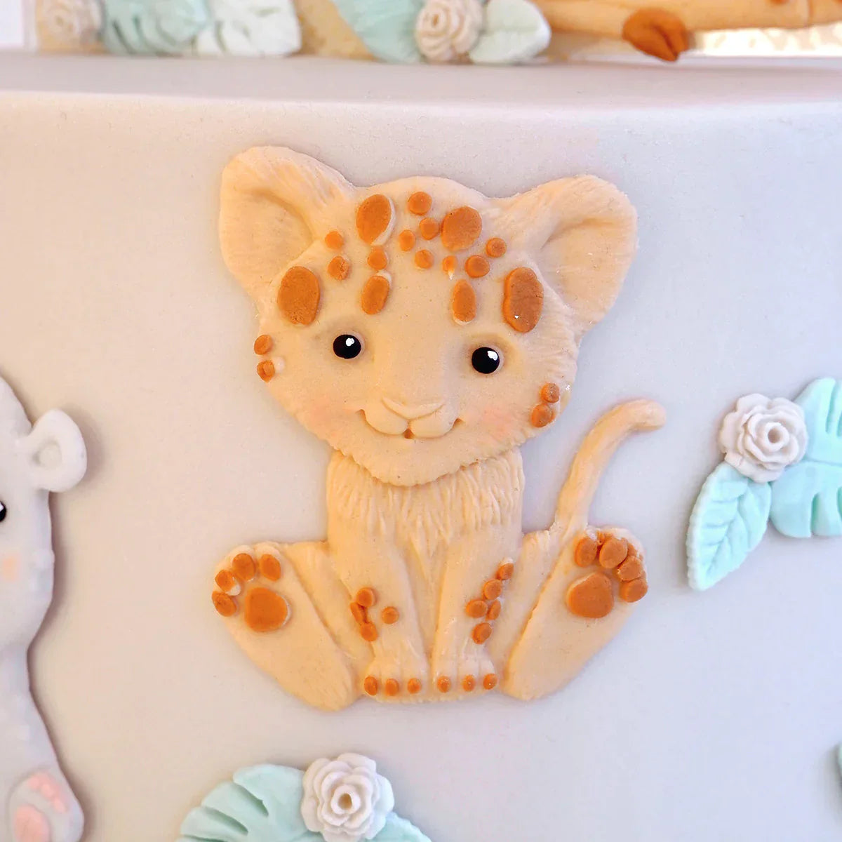 Moule en silicone Lionceau Safari Adorable