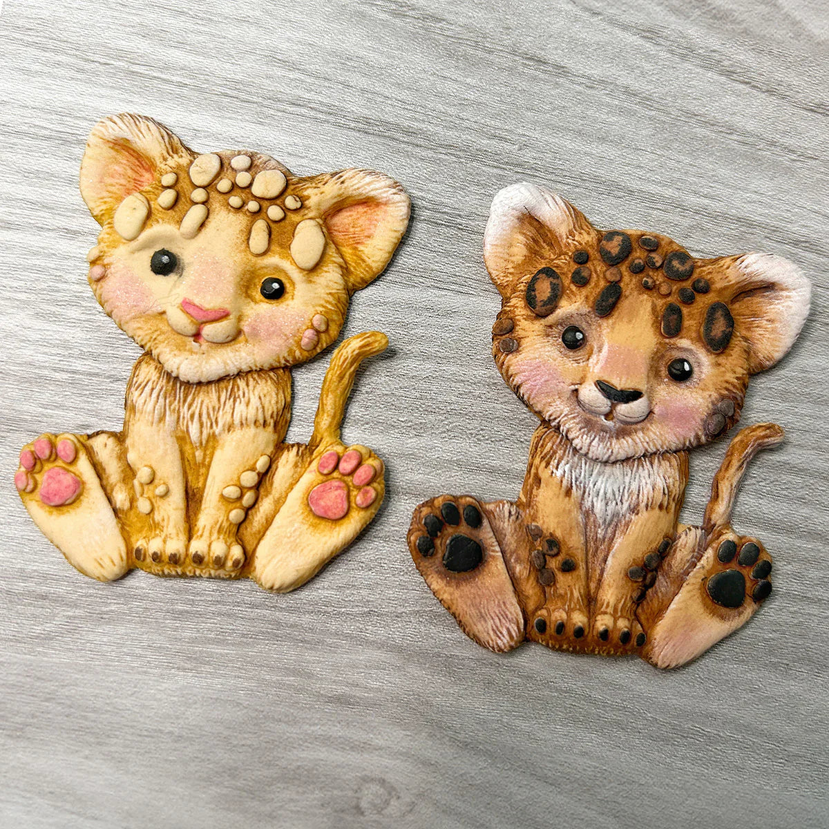 Moule en silicone Lionceau Safari Adorable