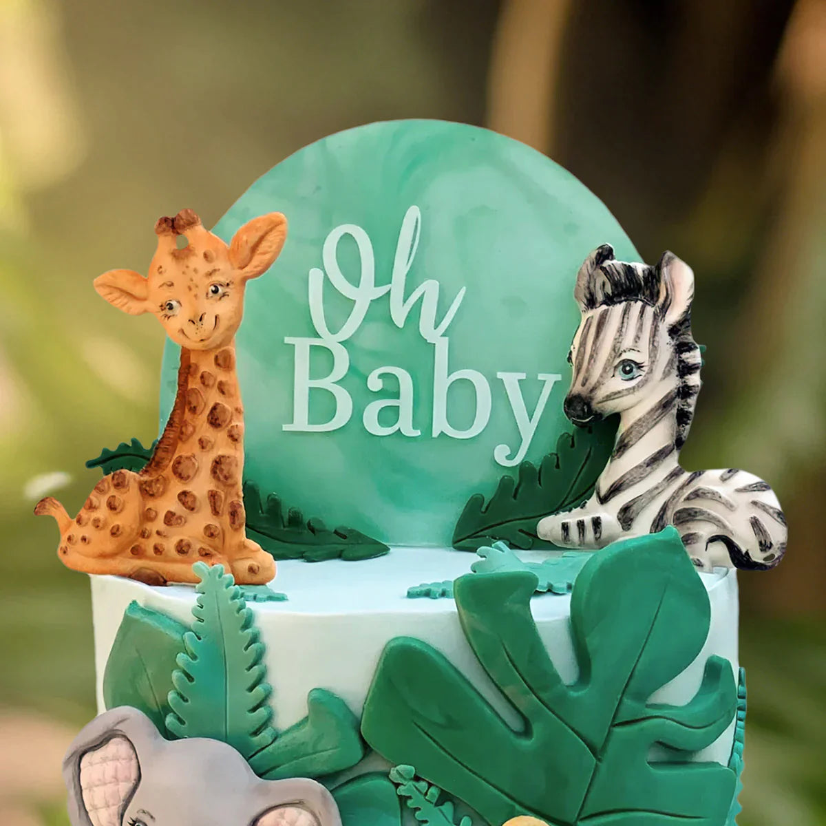 Moule en silicone Zèbre Doux Safari