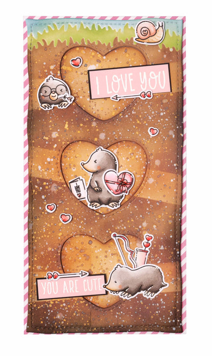 SL Tampon transparent Citations Small Love Is In The Air Sweet Stories 148x105x3mm 41 PC réf.329