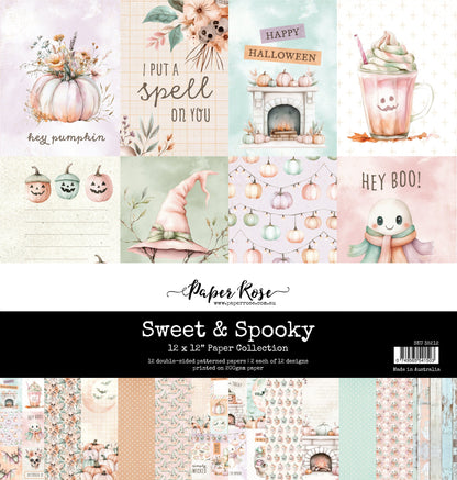 Collection de papiers Douceur & Effroi 30x30 cm 35212