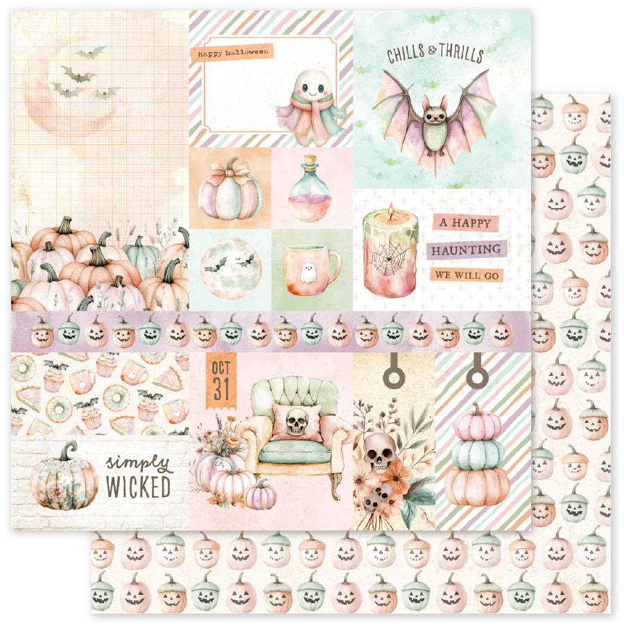 Collection de papiers Douceur & Effroi 30x30 cm 35212