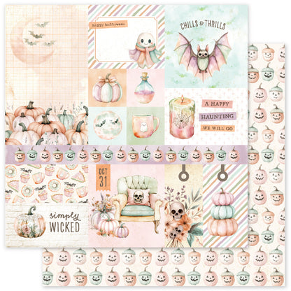 Collection de papiers Douceur & Effroi 30x30 cm 35212