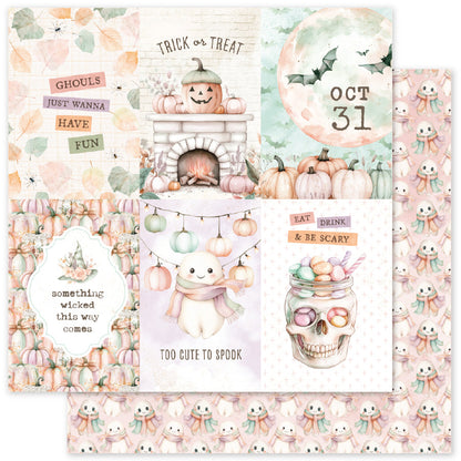 Collection de papiers Douceur & Effroi 30x30 cm 35212