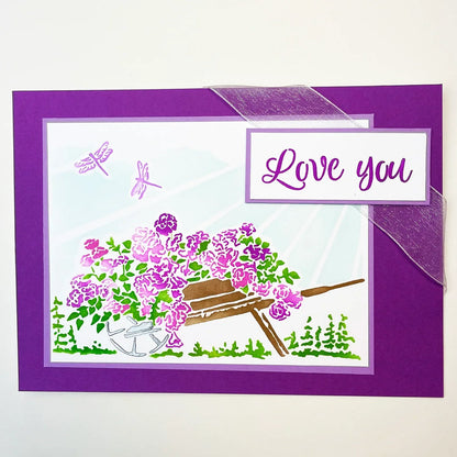 The Crafters Workshop A2 Brouette joyeuse superposée