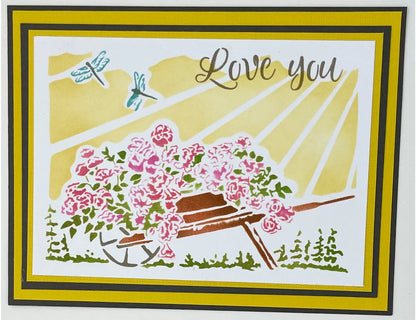 The Crafters Workshop A2 Brouette joyeuse superposée