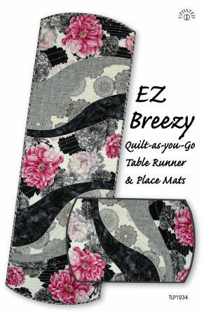 Chemin de table et sets de table EZ Breezy en matelassage rapide