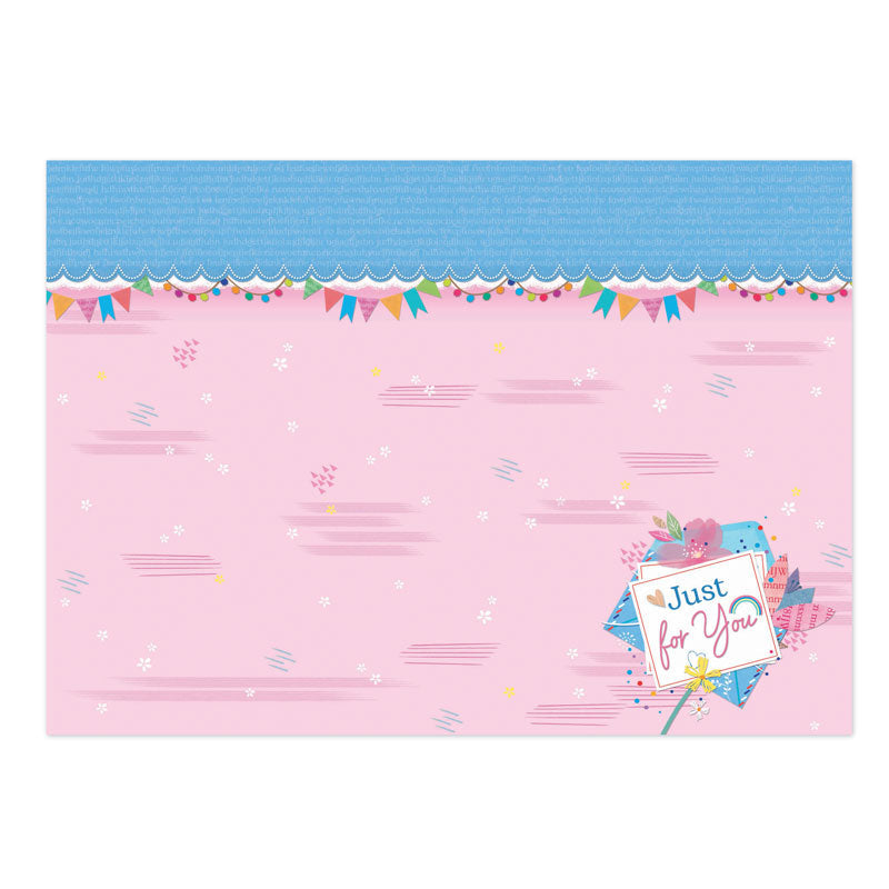 Ensemble de cartes à découper de luxe "Une petite note"