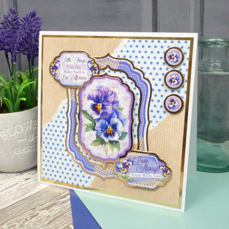 Blocs de décoration de cartes - Floraux fabuleux