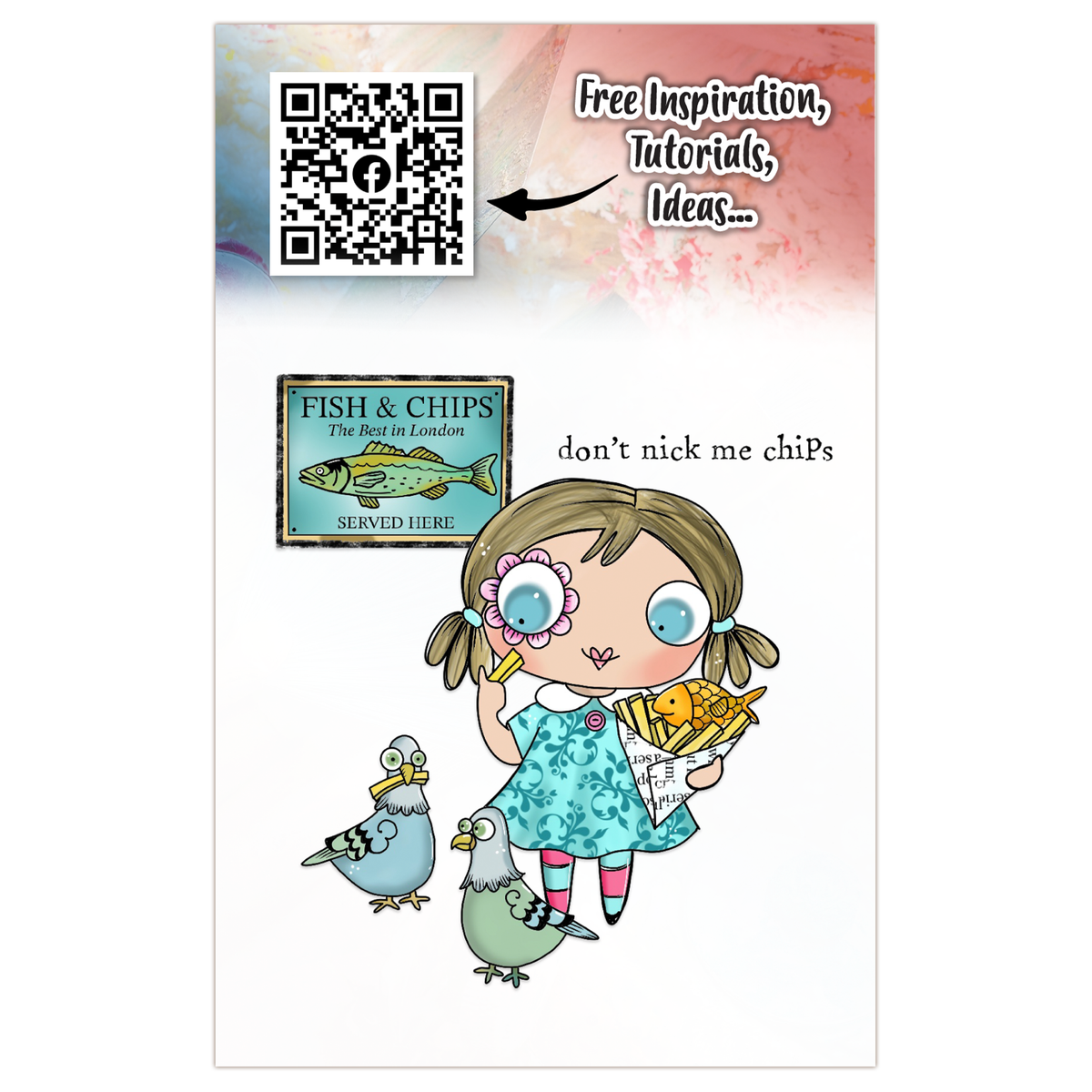 AALL and Create - A7 Stamp Set - Fish ‘n Chips
