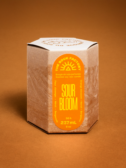 Bougie Sour Bloom - Fleur d'oranger & Bergamote