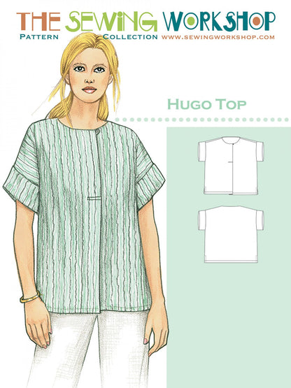 Patron de Haut Hugo Taille XS - XXXL
