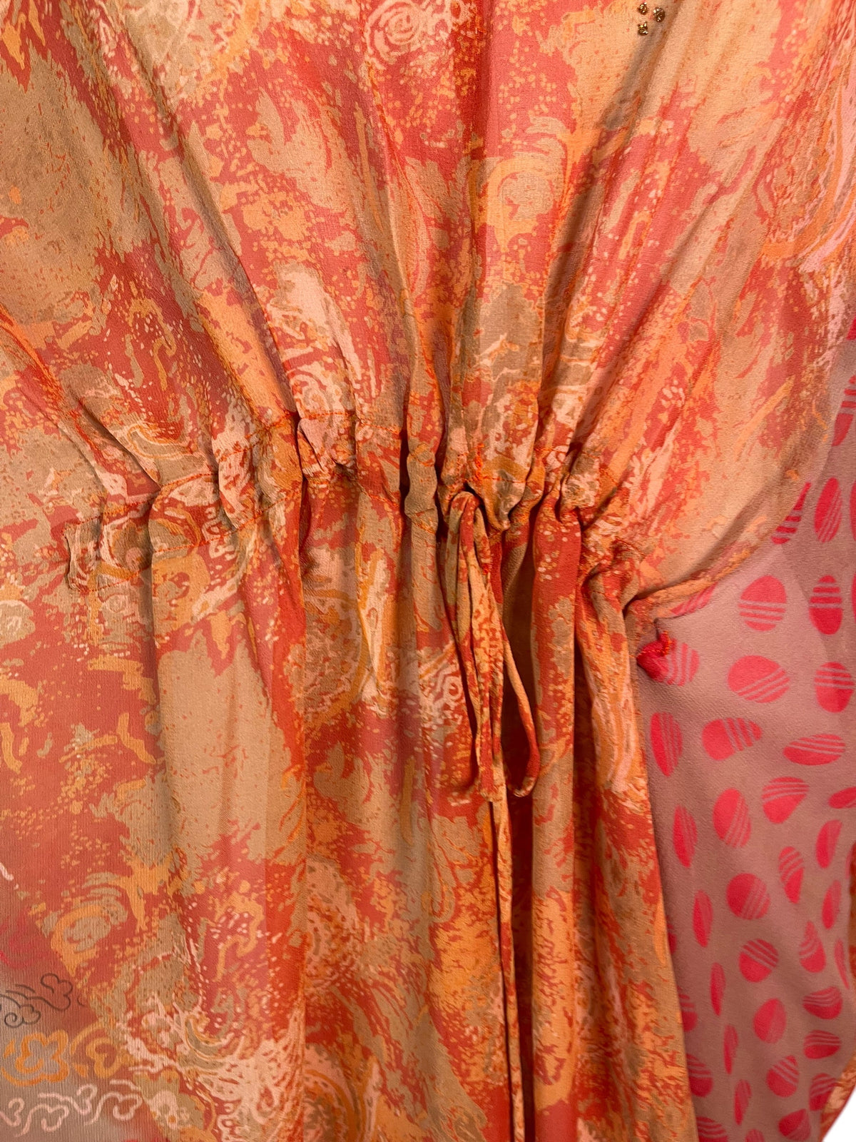 PRG6379 Sheer Avatar Pure Silk Maxi Kaftan