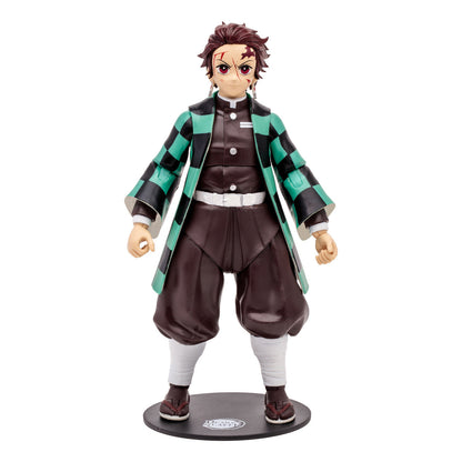 Tanjiro Kamado dans la bataille contre Rui (Demon Slayer)