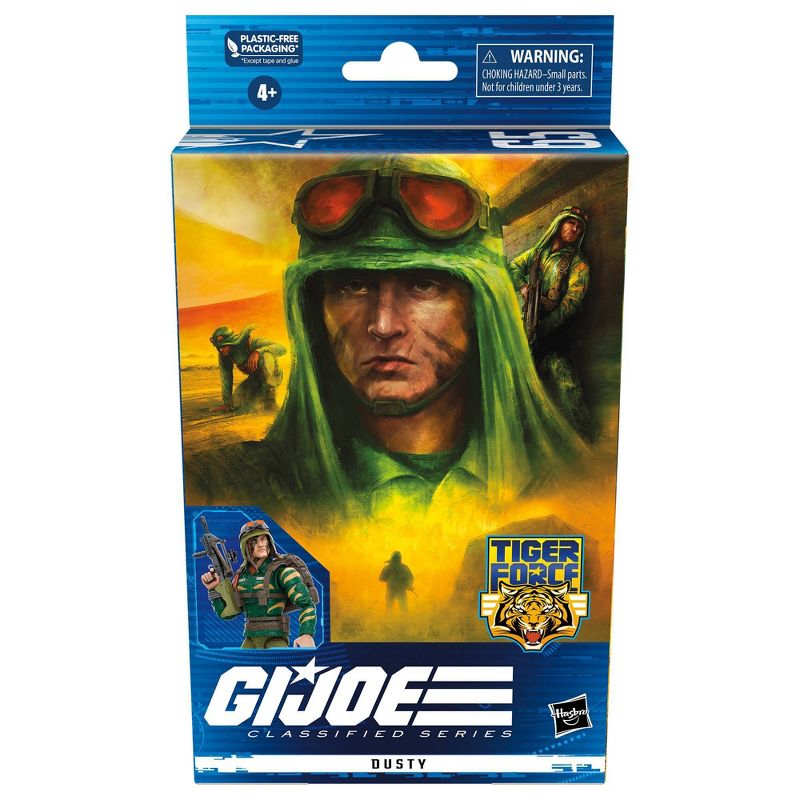 Figurine articulée G.I. Joe Classified Series Tiger Force Dusty – Exclusive