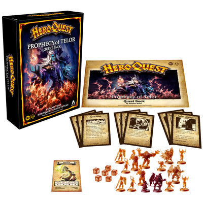 Extension de Quêtes HeroQuest La Prophétie de Telor