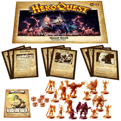 Extension de Quêtes HeroQuest La Prophétie de Telor