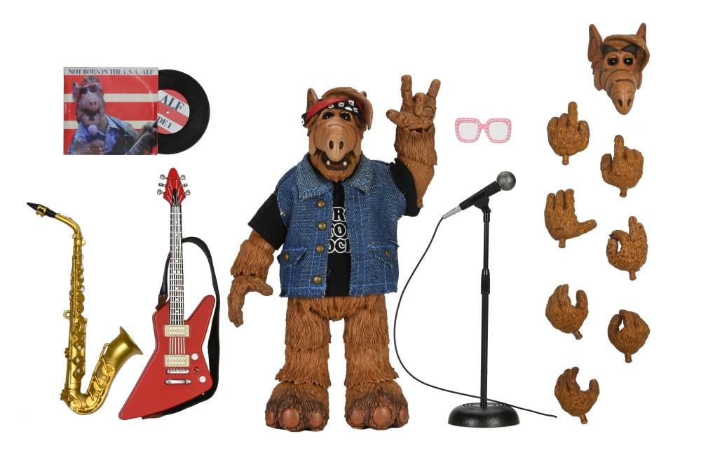 Figurine articulée ALF Ultimate Born to Rock