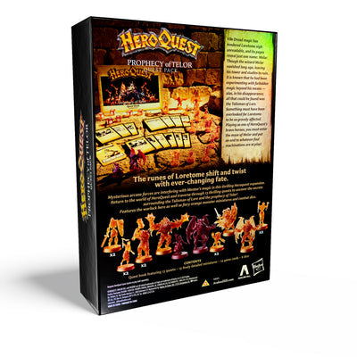 Extension de Quêtes HeroQuest La Prophétie de Telor