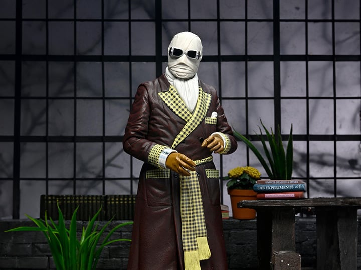 Universal Monsters L'Homme Invisible Ultime "Maison de Kemp" - Version Couleur