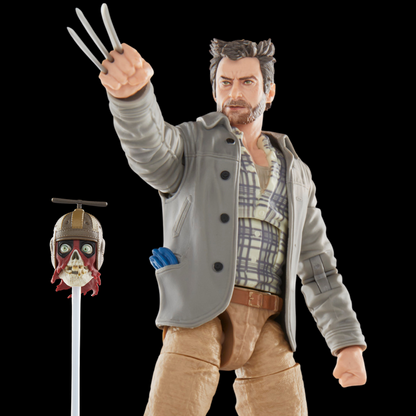 Figurine articulée Headpool et Logan de Marvel Legends Series