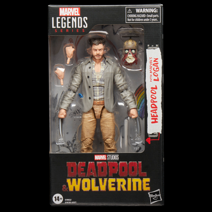 Figurine articulée Headpool et Logan de Marvel Legends Series
