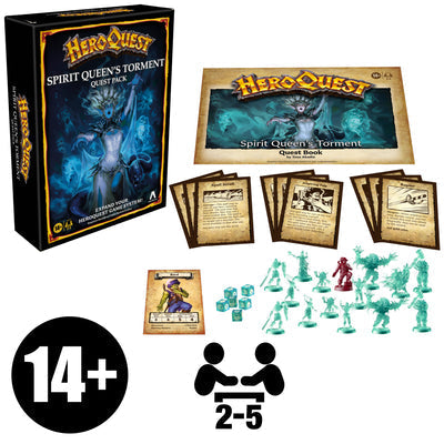 Pack de quêtes Le Tourment de la Reine des Esprits HeroQuest