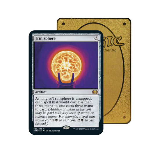 Carte Orica Métal Trinisphère
