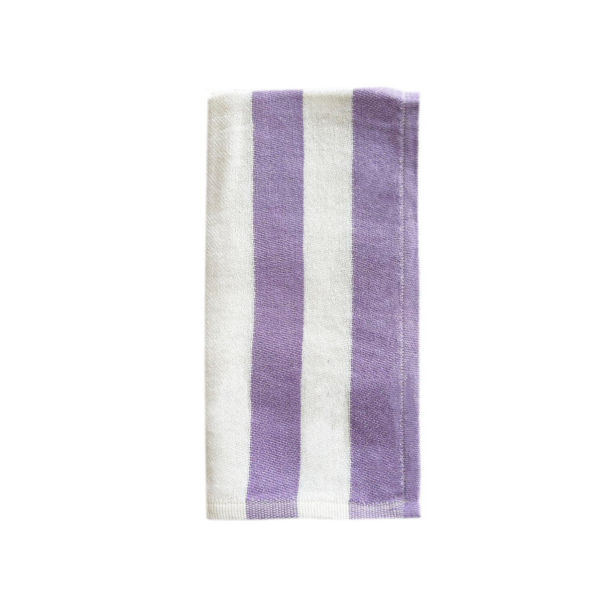 Custom Napkin, Striped Lilac