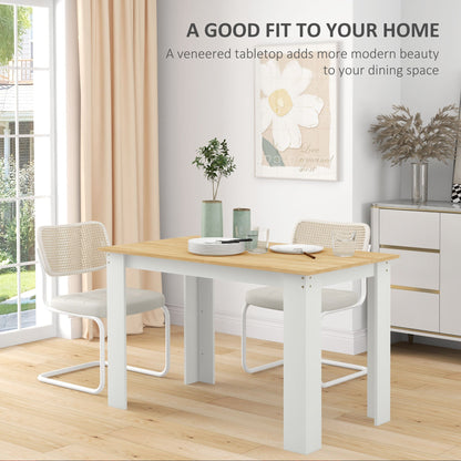 Spencer 47" Dining Table for 4-6 People-Oak